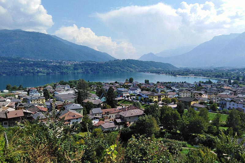 Il sentiero dei poeti a Calceranica al Lago