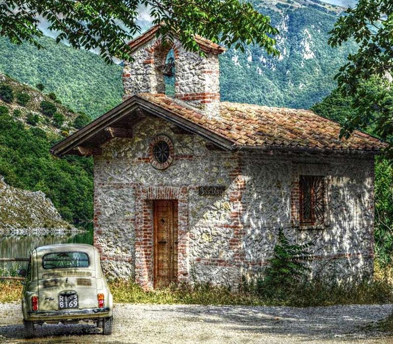 La Chiesetta di San Rocco di Castel di Tora